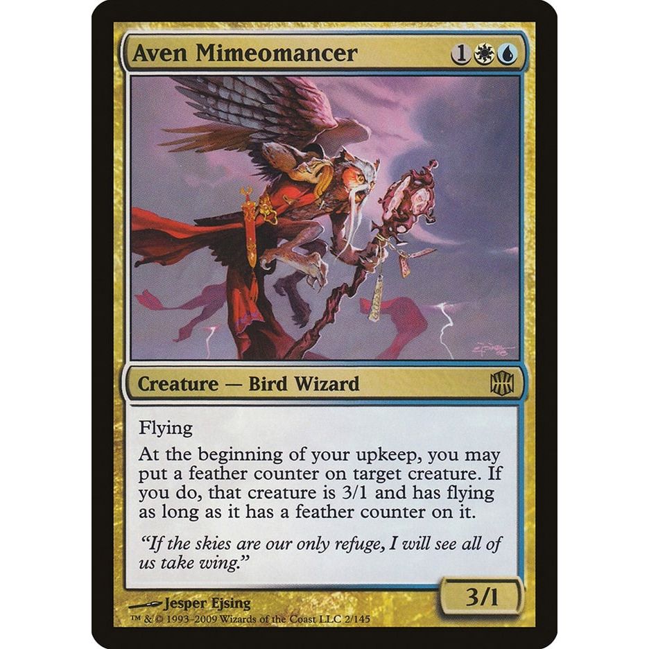 Image for Aven Mimeomancer (2) (ARB) - Magic: The Gathering