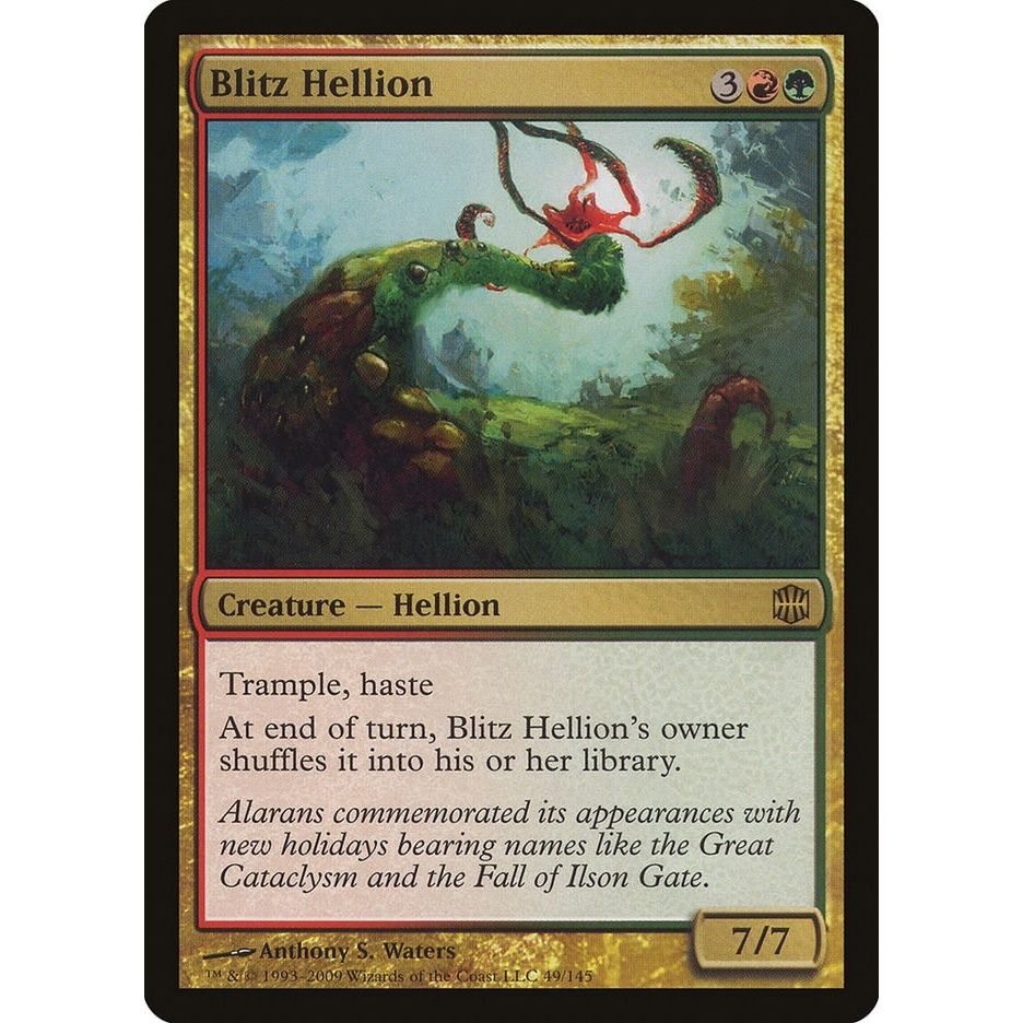Image for Blitz Hellion (49) (ARB) - Magic: The Gathering