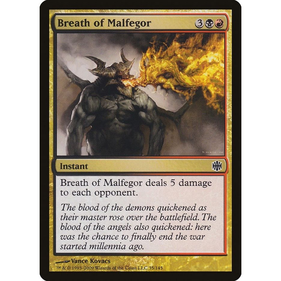 Image for Breath of Malfegor (35) (ARB) - Magic: The Gathering