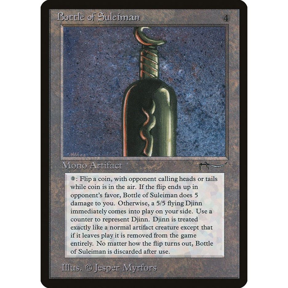 Image for Bottle of Suleiman (ARN) - Magic: The Gathering