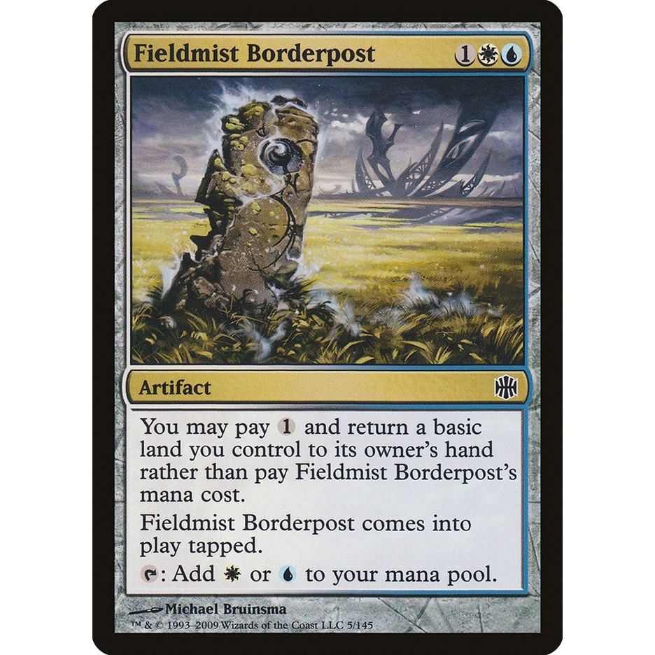 Image for Fieldmist Borderpost (5) (ARB) - Magic: The Gathering