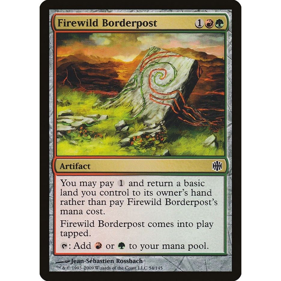 Image for Firewild Borderpost (54) (ARB) - Magic: The Gathering