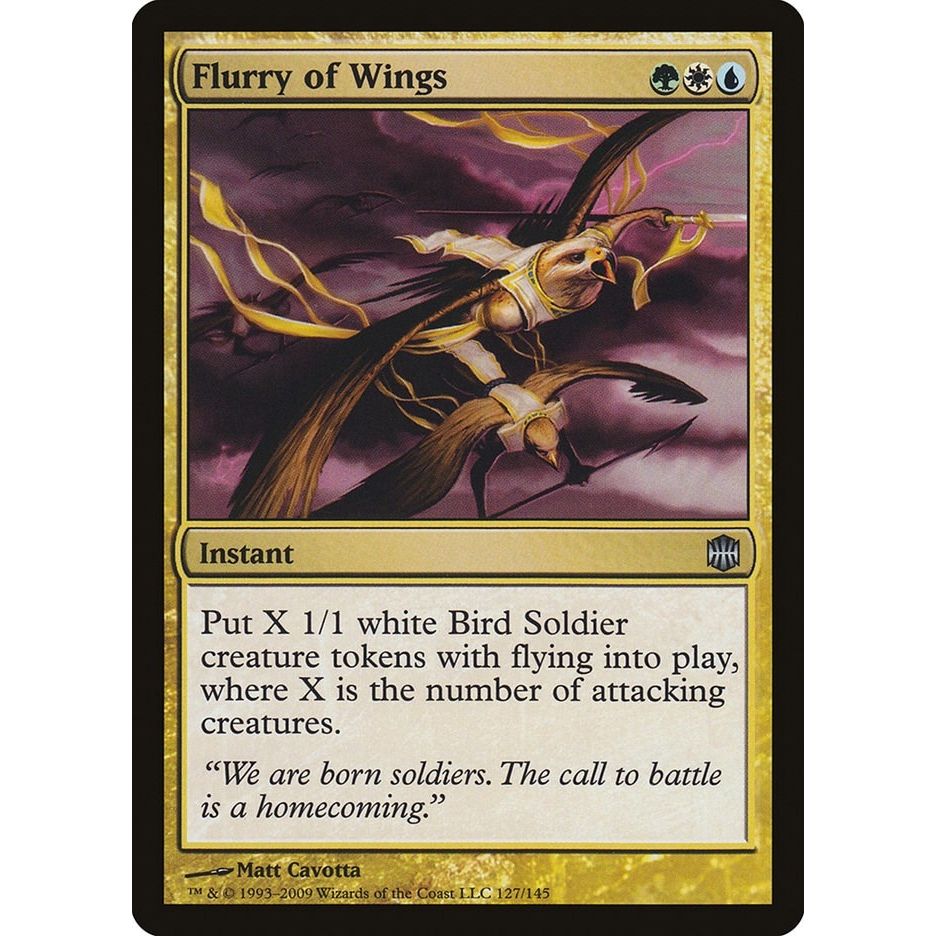 Image for Flurry of Wings (127) (ARB) - Magic: The Gathering