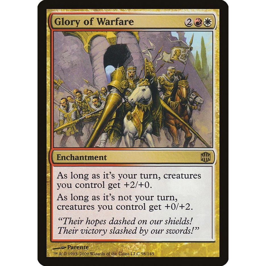 Image for Glory of Warfare (98) (ARB) - Magic: The Gathering