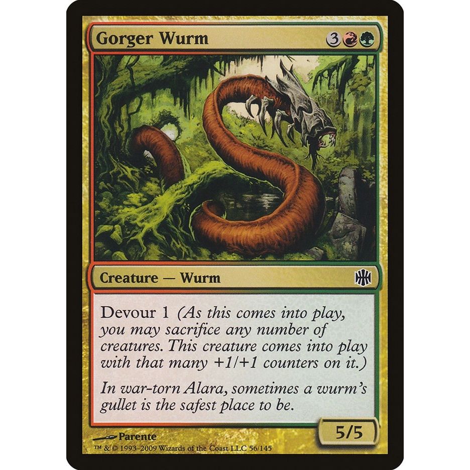 Image for Gorger Wurm (56) (ARB) - Magic: The Gathering