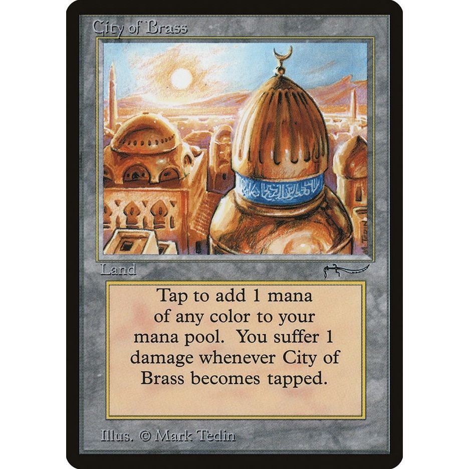 Image for City of Brass (ARN) - Magic: The Gathering