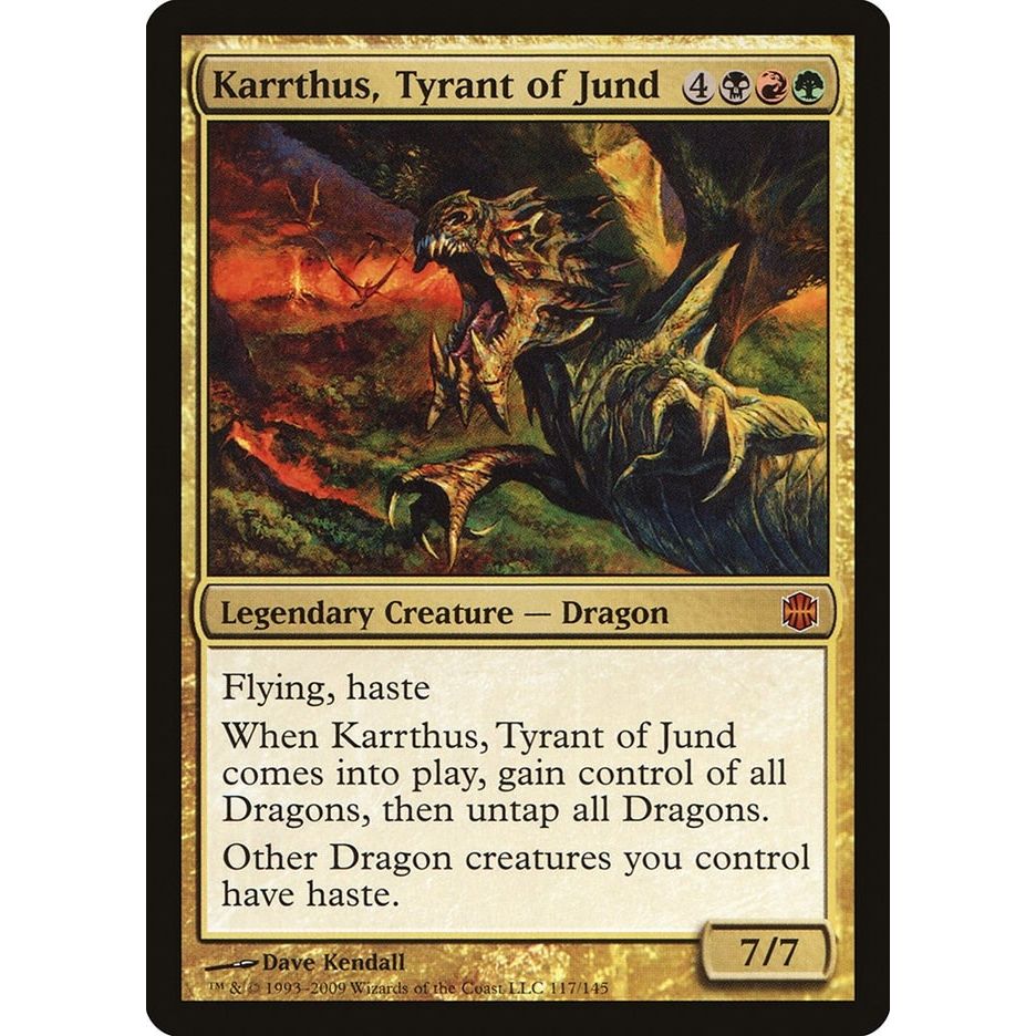 Image for Karrthus, Tyrant of Jund (117) (ARB) - Magic: The Gathering