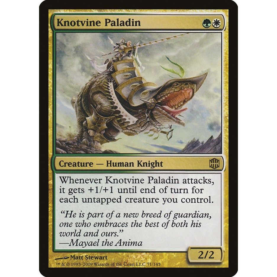 Image for Knotvine Paladin (71) (ARB) - Magic: The Gathering