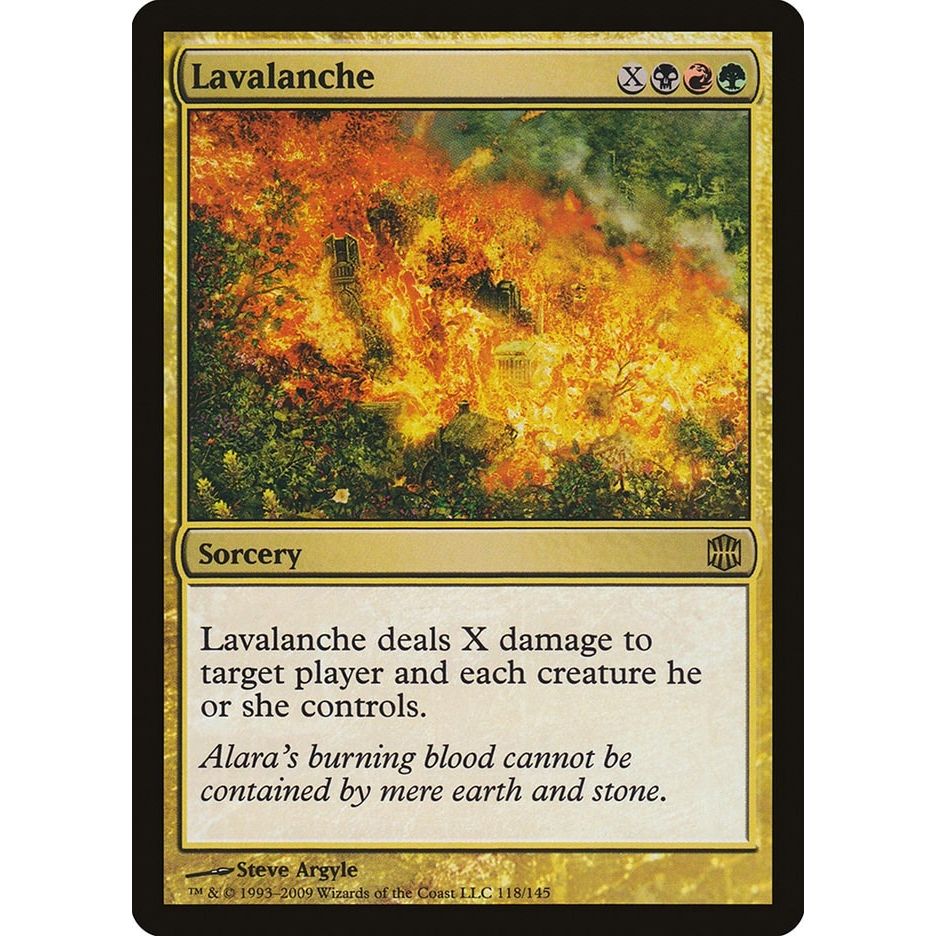 Image for Lavalanche (118) (ARB) - Magic: The Gathering