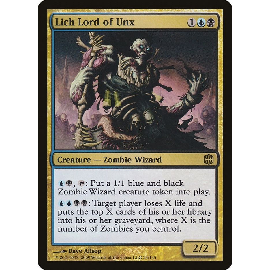 Image for Lich Lord of Unx (24) (ARB) - Magic: The Gathering
