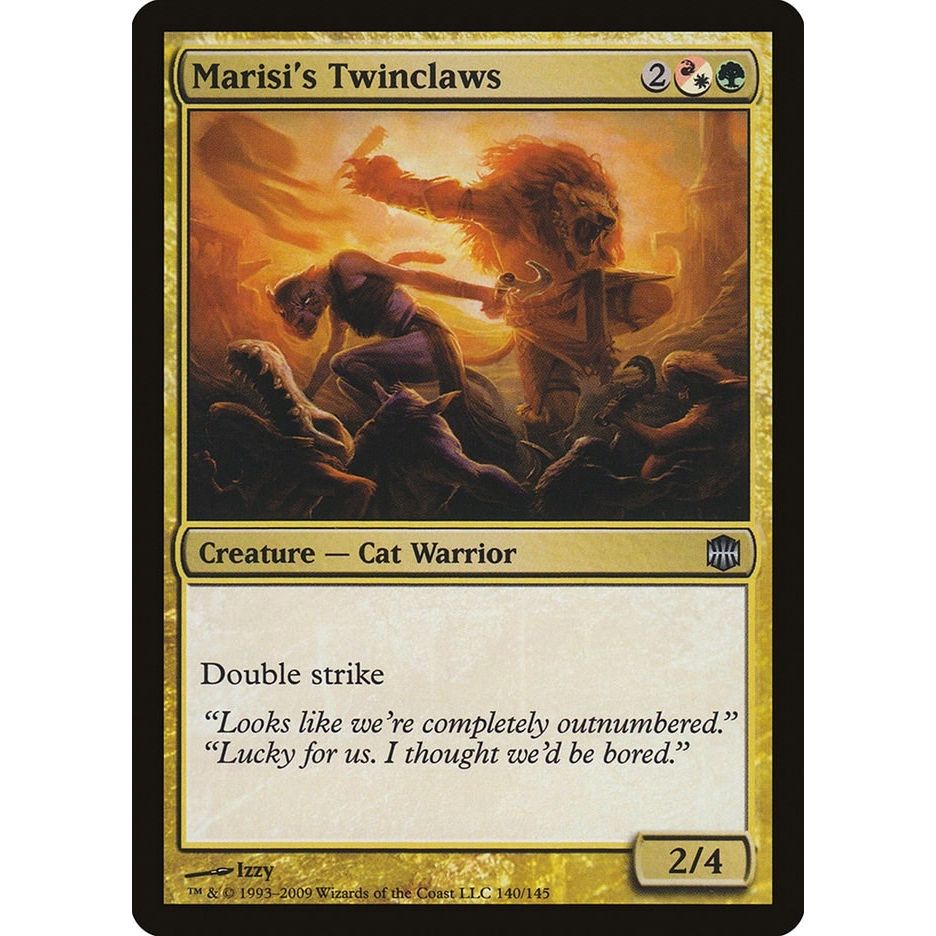 Image for Marisi's Twinclaws (140) (ARB) - Magic: The Gathering