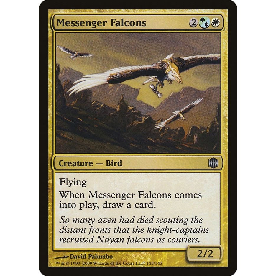 Image for Messenger Falcons (145) (ARB) - Magic: The Gathering