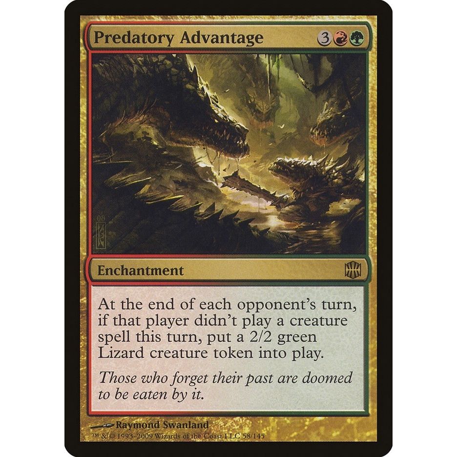 Image for Predatory Advantage (58) (ARB) - Magic: The Gathering