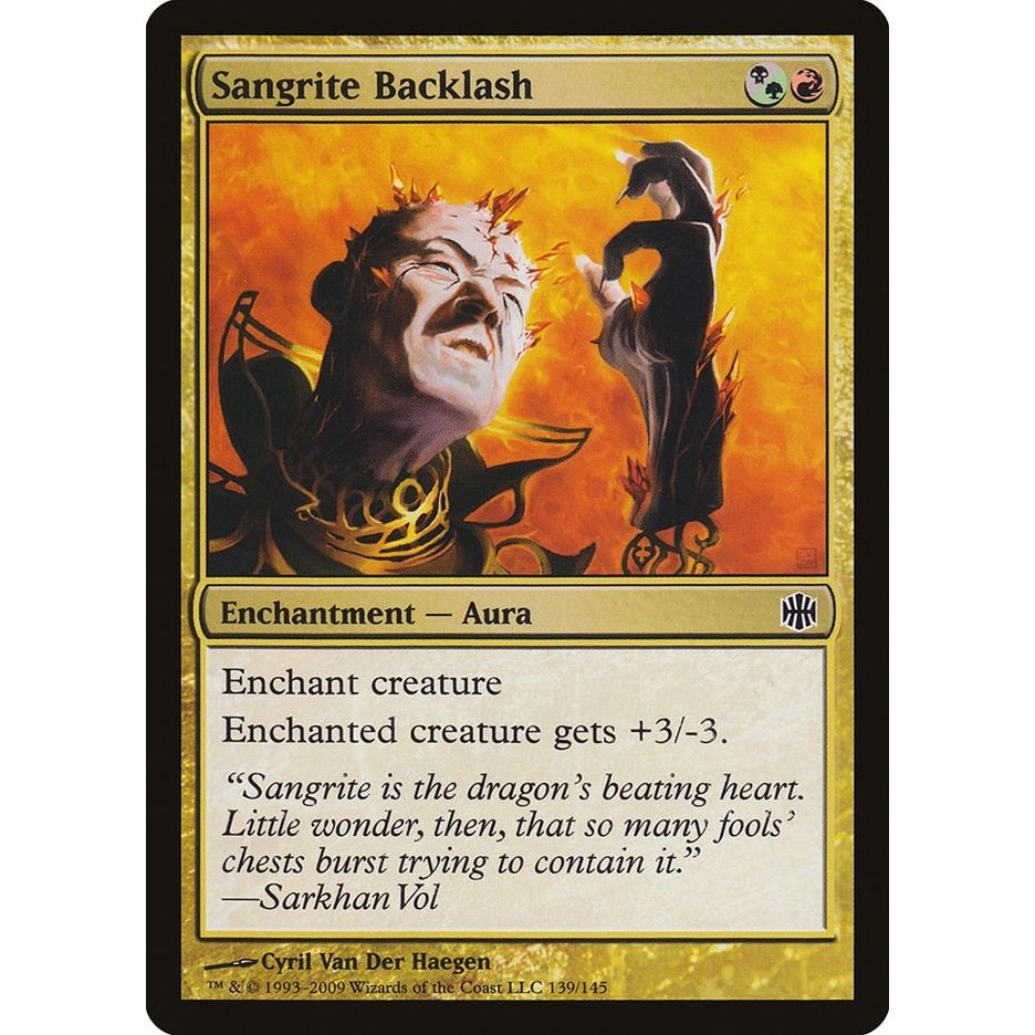 Image for Sangrite Backlash (139) (ARB) - Magic: The Gathering