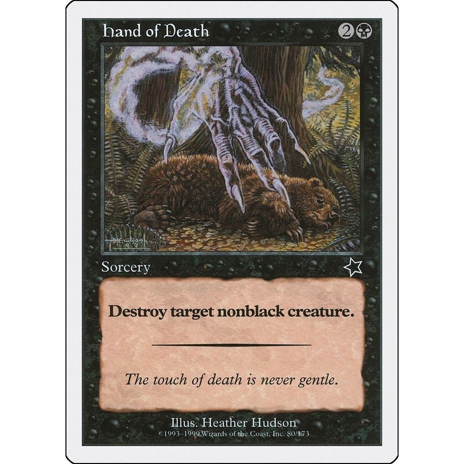Image for Hand of Death (80) (S99) - Magic: The Gathering