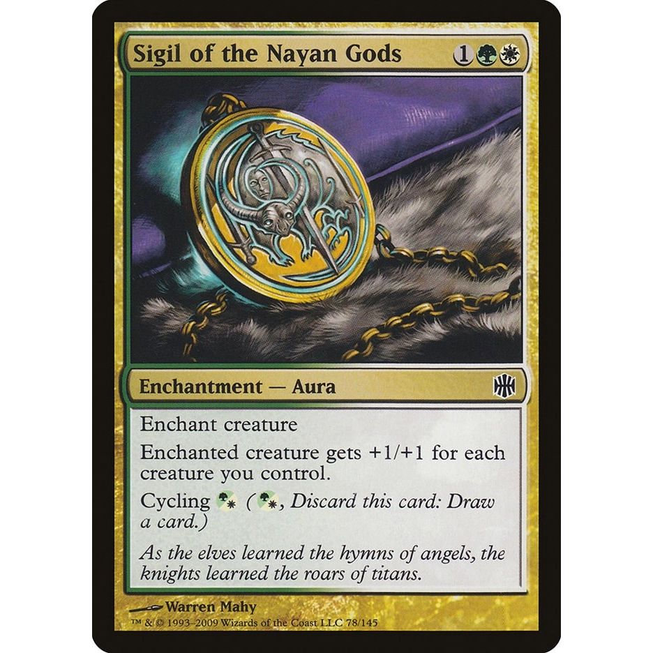 Image for Sigil of the Nayan Gods (78) (ARB) - Magic: The Gathering