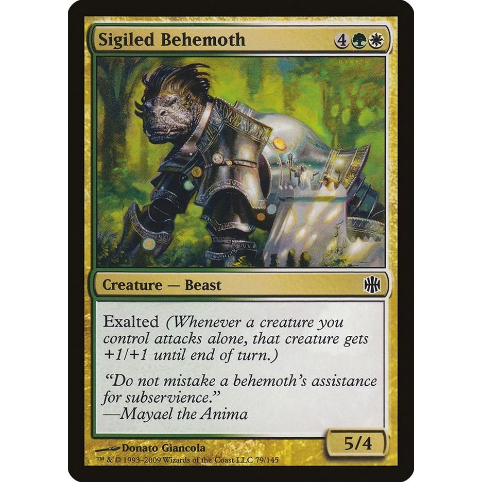 Image for Sigiled Behemoth (79) (ARB) - Magic: The Gathering