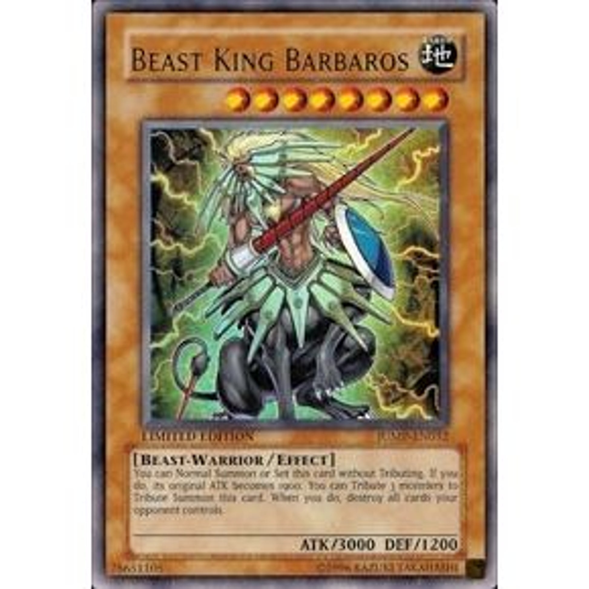 Image for Beast King Barbaros (JUMP-EN032) (SJMP) - YuGiOh