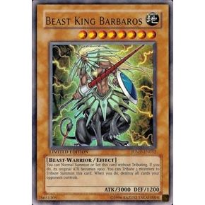 Image for Beast King Barbaros (JUMP-EN032) (SJMP) - YuGiOh