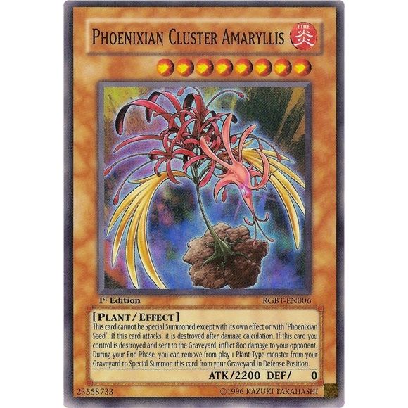 Image for Phoenixian Cluster Amaryllis (RGBT-EN006) (RGBT) - YuGiOh