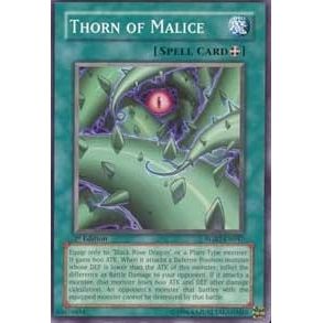 Image for Thorn of Malice (RGBT-EN047) (RGBT) - YuGiOh