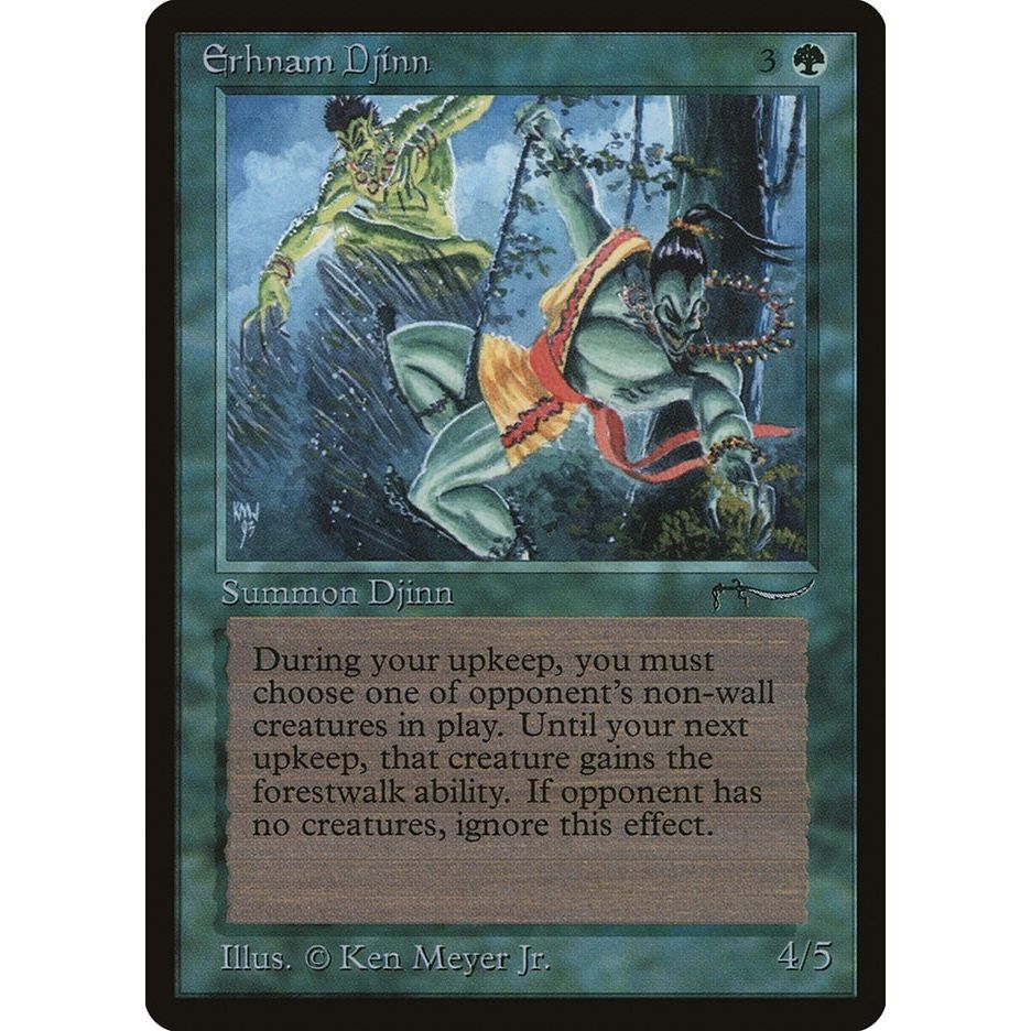 Image for Erhnam Djinn (ARN) - Magic: The Gathering