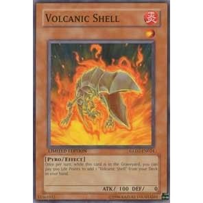 Image for Volcanic Shell (GLD2-EN024) (GLD2) - YuGiOh