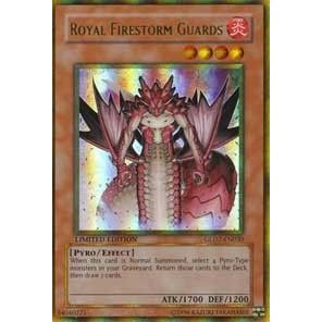 Image for Royal Firestorm Guards (GLD2-EN030) (GLD2) - YuGiOh