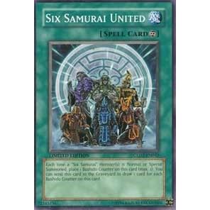 Image for Six Samurai United (GLD2-EN042) (GLD2) - YuGiOh