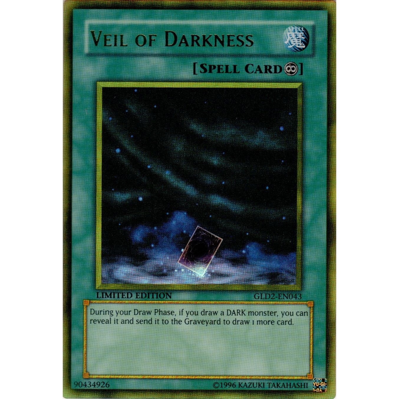 Image for Veil of Darkness (GLD2-EN043) (GLD2) - YuGiOh