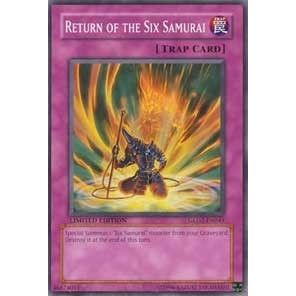 Image for Return of the Six Samurai (GLD2-EN049) (GLD2) - YuGiOh