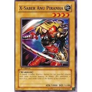 Image for X-Saber Anu Piranha (5DS2-EN004) (5DS2) - YuGiOh