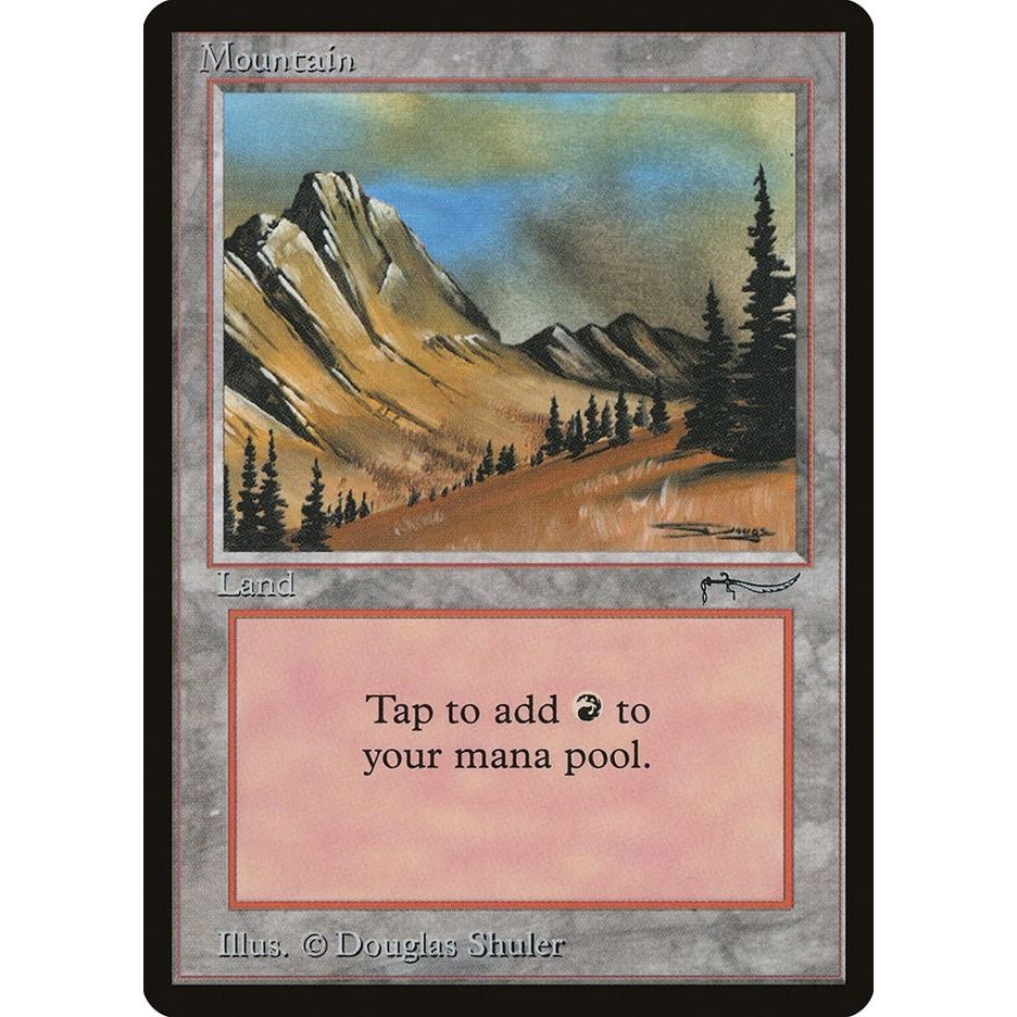 Image for Mountain (Arabian Nights) (ARN) - Magic: The Gathering