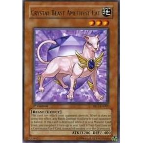 Image for Crystal Beast Amethyst Cat (DP07-EN002) (DP07) - YuGiOh