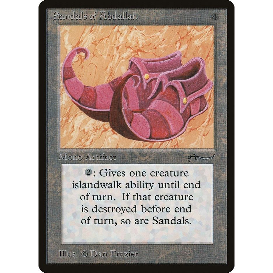 Image for Sandals of Abdallah (ARN) - Magic: The Gathering