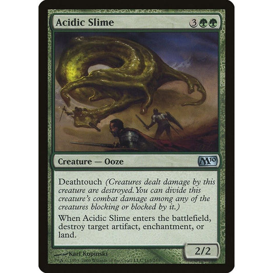 Image for Acidic Slime (165) (M10) - Magic: The Gathering