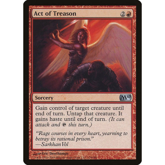 Image for Act of Treason (124) (M10) - Magic: The Gathering