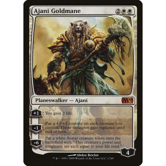 Image for Ajani Goldmane (1) (M10) - Magic: The Gathering