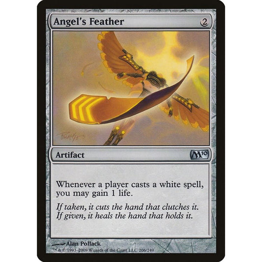 Image for Angel's Feather (206) (M10) - Magic: The Gathering