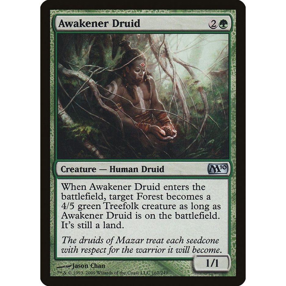 Image for Awakener Druid (167) (M10) - Magic: The Gathering