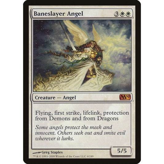 Image for Baneslayer Angel (4) (M10) - Magic: The Gathering