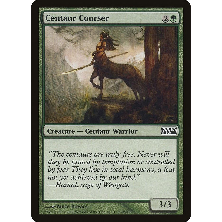 Image for Centaur Courser (172) (M10) - Magic: The Gathering