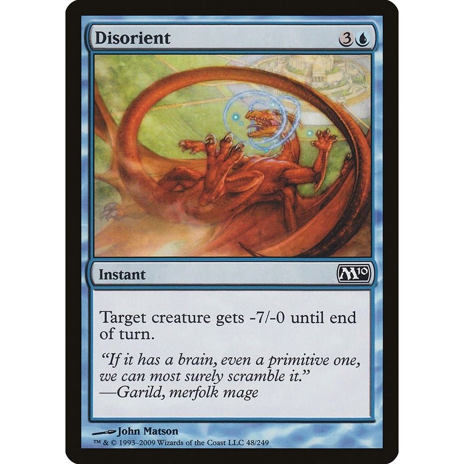 Image for Disorient (48) (M10) - Magic: The Gathering
