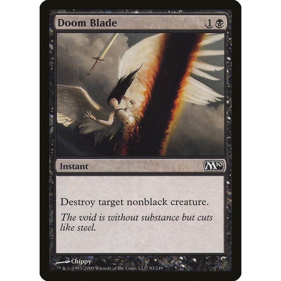 Image for Doom Blade (93) (M10) - Magic: The Gathering