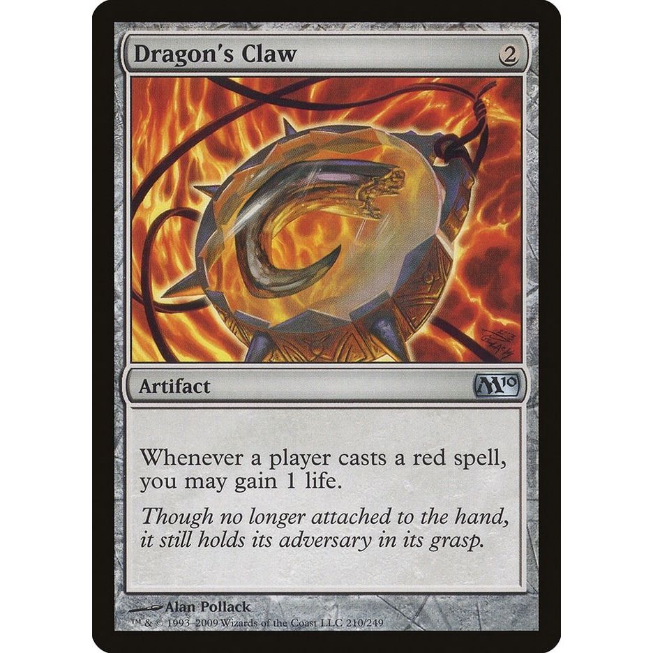 Image for Dragon's Claw (210) (M10) - Magic: The Gathering