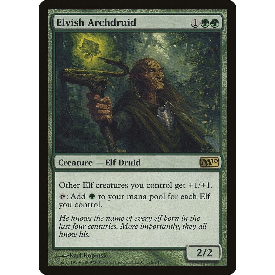 Image for Elvish Archdruid (176) (M10) - Magic: The Gathering