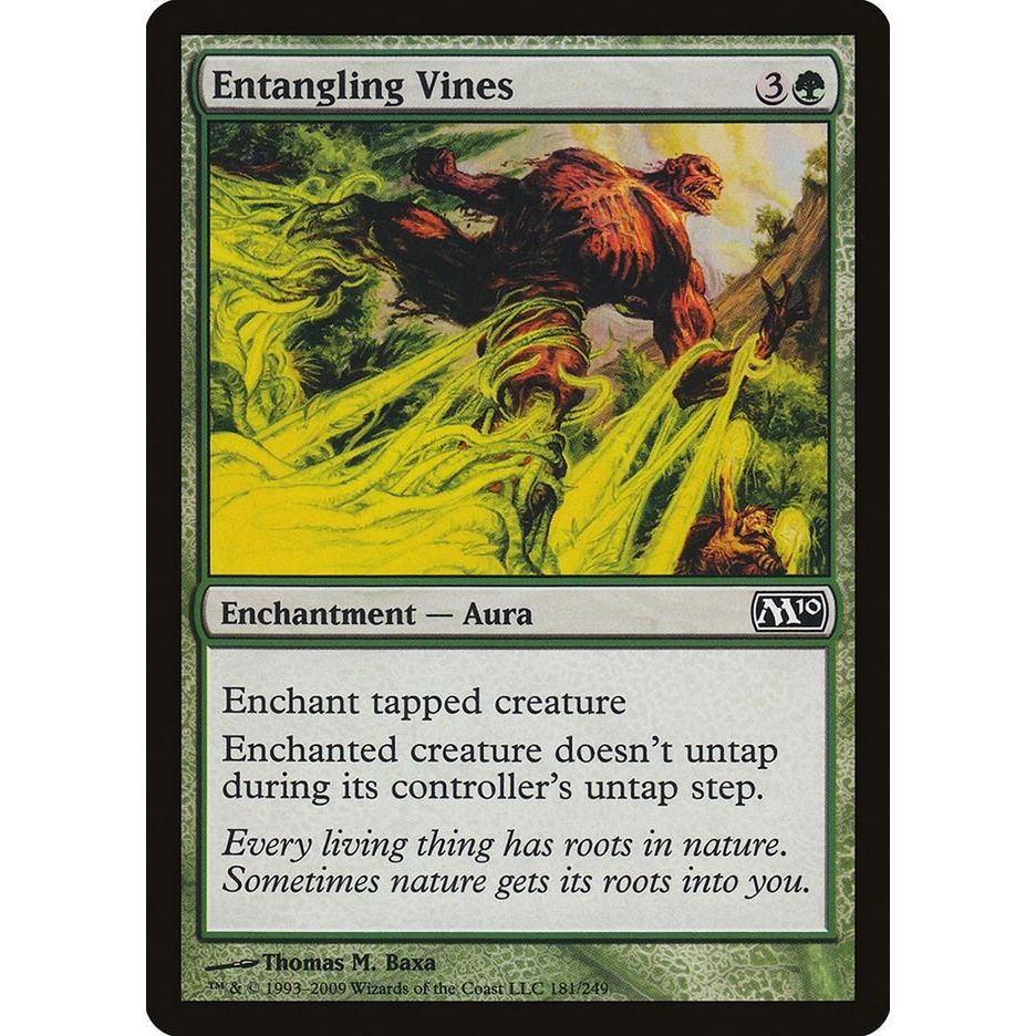 Image for Entangling Vines (181) (M10) - Magic: The Gathering