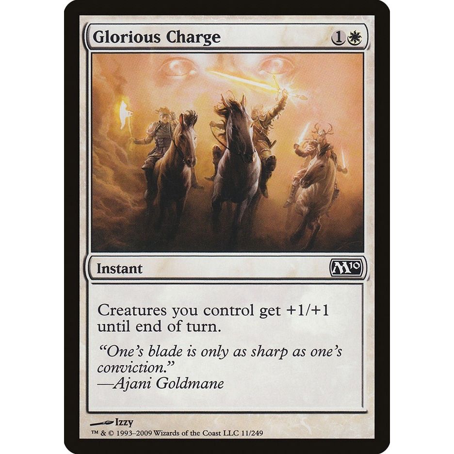 Image for Glorious Charge (11) (M10) - Magic: The Gathering