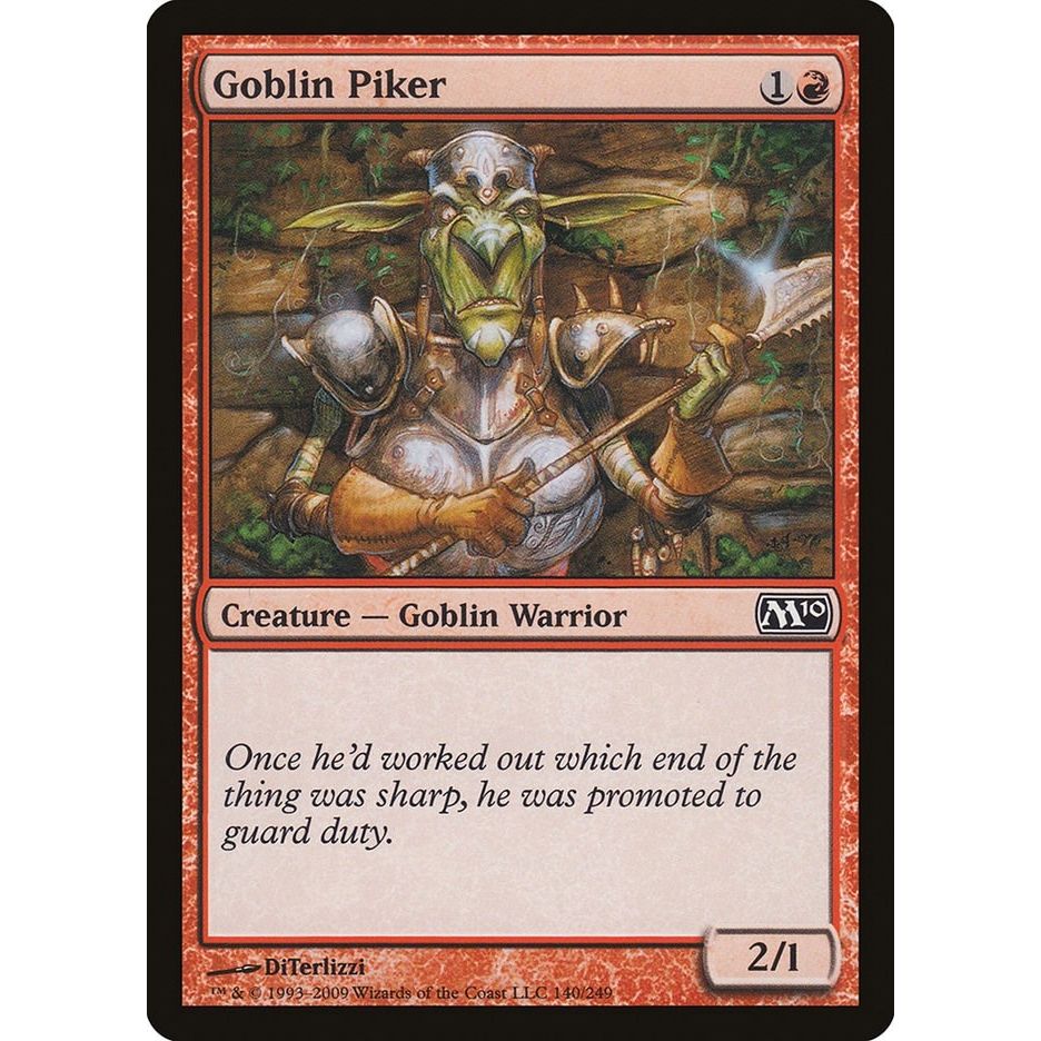Image for Goblin Piker (140) (M10) - Magic: The Gathering