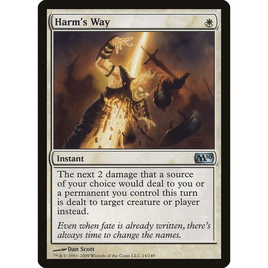 Image for Harm's Way (14) (M10) - Magic: The Gathering